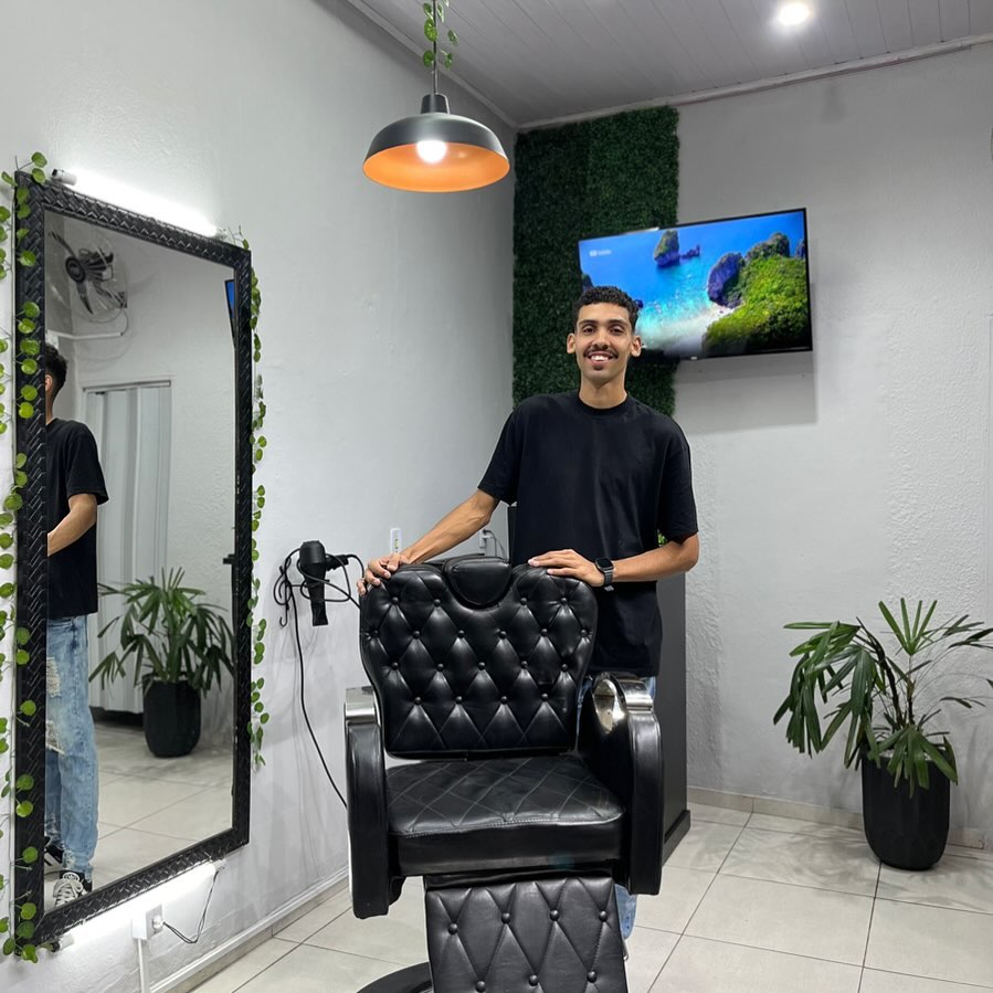 Ambiente da barbearia